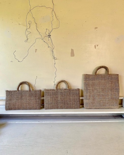 苧麻の織かばん⓶