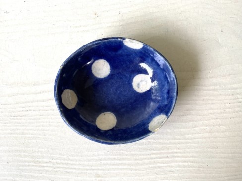 水玉のお皿⓷