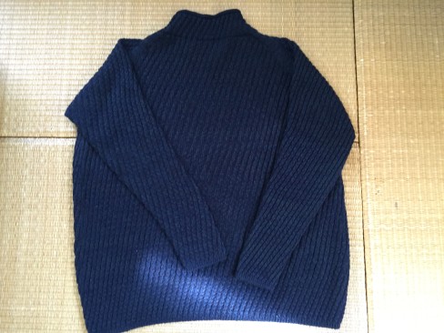 ）POニット（ネイビー