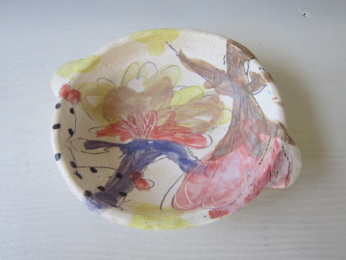 新品未使用 伊集院真理子 土鍋 1.5合サイズ トロピカル柄